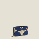 Solid Stem Indigo Forget Me Not Wallet