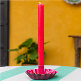 Dinner Candle 28cm - Cherry Red