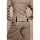 Nicole Tweed Jacket - Barley Weave