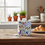 Butterfly Garden Covered Sugar Bowl