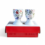 Butterfly Garden Egg Cup Set of 2