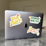 Irish Stickers Pack of 3