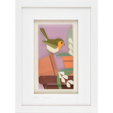 Wild Ireland Robins Appear - Portrait Frame 34x24cm