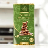 Kilkenny Design Milk Chocolate Bar Whole Hazelnuts - 80G