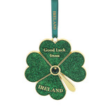 Four Leaf Clover Metal Hanging Decoration