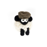 Blackface Mountain Sheep Magnet - Green Flat Cap