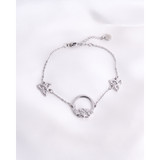 Sterling Silver Claddagh Celtic Knot Bracelet