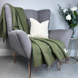 Heritage Tweed Meadow Wool Throw