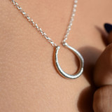 Síoda Sterling Silver Torc Pendant Medium