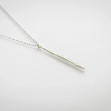 Síoda Sterling Silver Long Drop Pendant