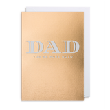 Dad You're Pure Gold Father's Day Card