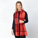 Salthill Extra Fine Merino Wool Scarf – Terracotta