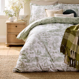 Braysmith Toile Quilt Set - Olive Green