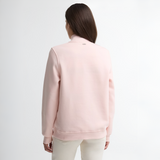 Cynthia Half Zip Sweatshirt - Pink Blush 