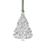 Christmas Tree with Clear Stones Decoration