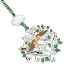 Winter Robins Christmas Tree Decoration