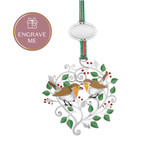 Winter Robins Christmas Tree Decoration