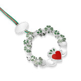Claddagh Shamrock Christmas Tree Decoration
