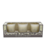 Black Pomegranate Trio Votive Set