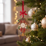 Sparkle Cuckoo Clock Decoration 