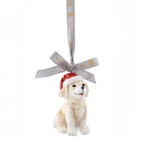 Christmas Puppy Hanging Ornament