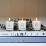 Christmas Trio Candle Gift Set - Cloves & Cinnamon, Winter Chalet, Christmas in Lapland