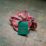 Pink 'Pints' Satin Scrunchie