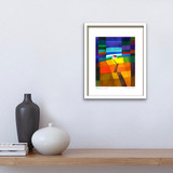 Fab Cow Follow Your Own Path Frame 16 x 12_10002