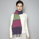 Foxford Multi Stripe Lambswool Scarf_10001