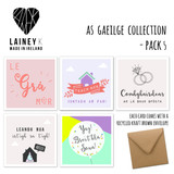 Lainey K As Gaeilge Set of 5 Greeting Cards_10001