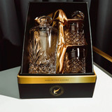 Killarney Crystal Trinity Round Decanter Set _10003