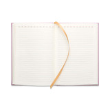 Hard Cover Suede Cloth Journal With Pocket _10003