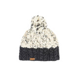 Erin Knitwear Aran Cable Bobble Hat Charcoal_10001