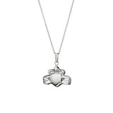 Loinnir Jewellery Sterling Silver Claddagh Necklace_10001