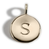 Enibas Anam 9K Gold Initial Charm_10014