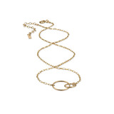 Scribble & Stone 14kt Gold Fill Interlock Link Chain _10002