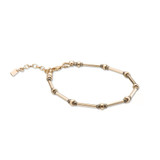 Scribble & Stone 14kt Gold Fill Gemstone Linear Bracelet _10001