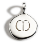 Enibas Anam Sterling Silver Initial Charm_10016