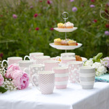 Tipperary Crystal Set of 6 Mugs Spots & Stripes _10002