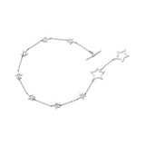 Tipperary Crystal Stars Silver Bracelet