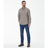Barbour Foss Regular Check Shirt Olive_1