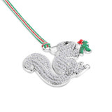 Newbridge Christmas Squirrel with Holly Tree Decoration_1