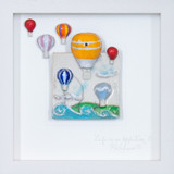 Rebeka Kahn 'Life is an Adventure' 26cm x 26 cm