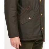 Barbour Prestbury Classic Wax Jacket Olive 4