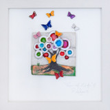 Rebeka Kahn 'Tree of Life' 26cm x 26cm