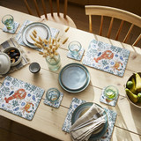 Shellfish Cork Placemats 4 Pack