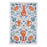 Shellfish Cotton Tea Towel  