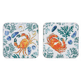 Shellfish Cork Coasters 4 Pack
