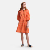 Regatta Orla Kiely Tie Neck Dress Orange_10001