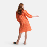 Regatta Orla Kiely Tie Neck Dress Orange_10002